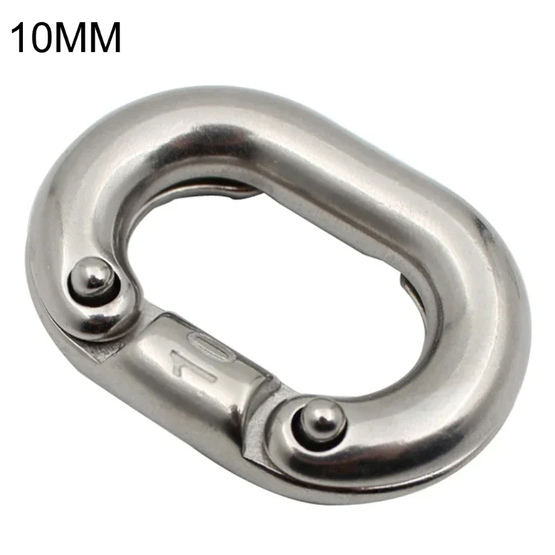 1Piece Marine Grade C Link Split Connectings Ship Anchors Chain Link, 316 Steels Quality Chain Link Connector