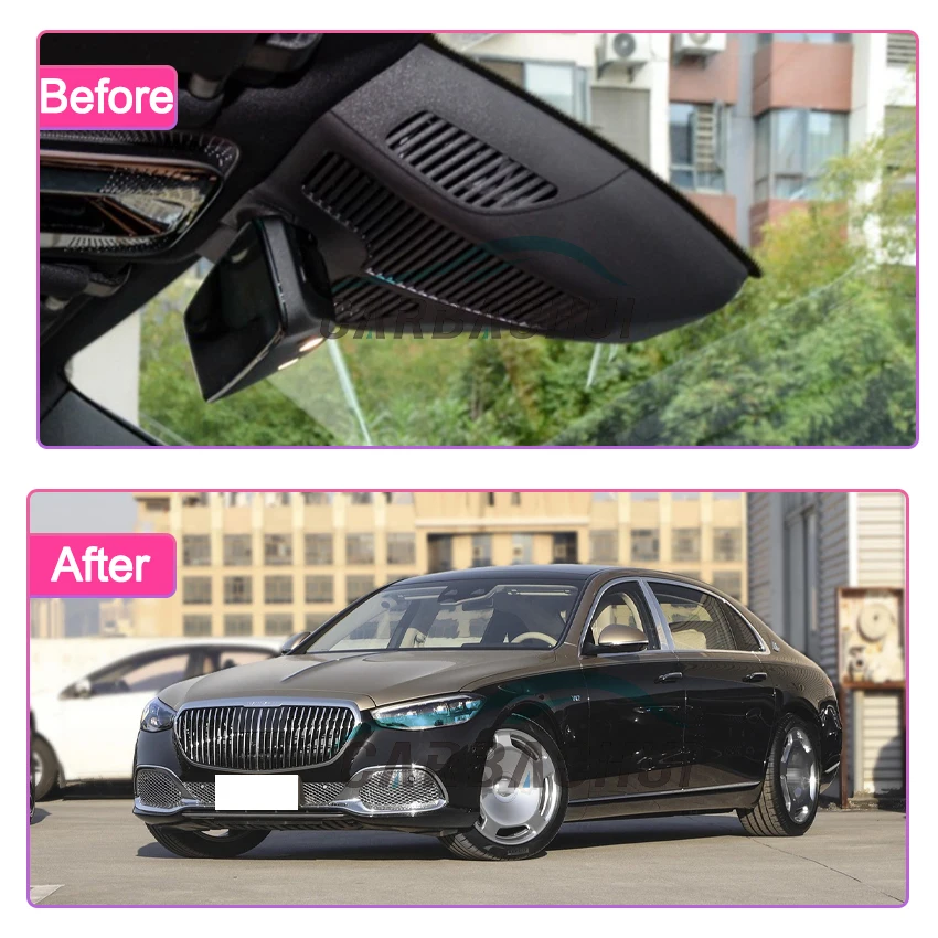 Dashcam Plug and play 4K Car DVR Wifi Video Recorder Dash Cam Camera For Mercedes-Benz Maybach S Class S480 S680 S580 2021-2023