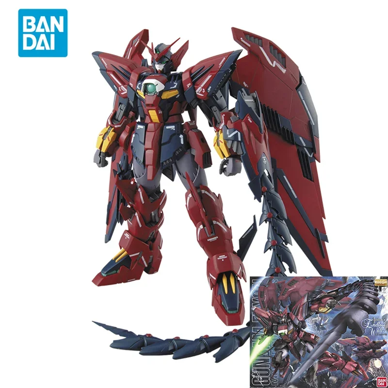 Spot Direct Delivery Bandai Original Anime GUNDAM Model MG 1/100 EW GUNDAM EPYON Action Figure Assembly Toys For Children Gift