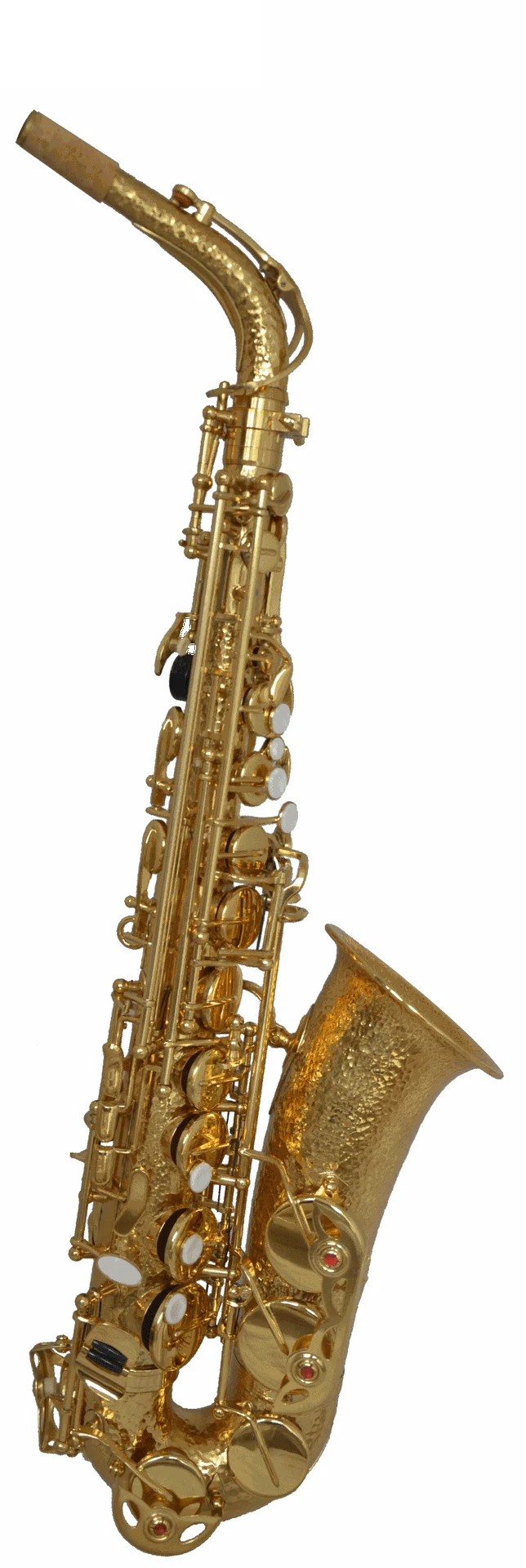 Instruments Advanced Professional Saxophone Alto E-flat Concave Gold Saxophone SAX