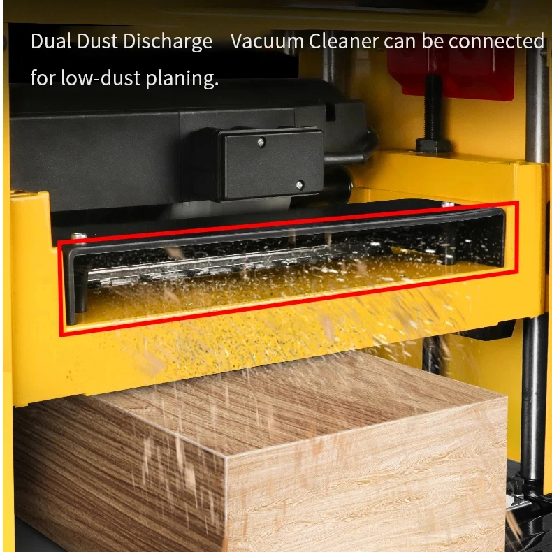 

MG-2000 Electric Wood Thicknesser Planer Multi-function Portable Woodworking Planing Machine Table Top Planer