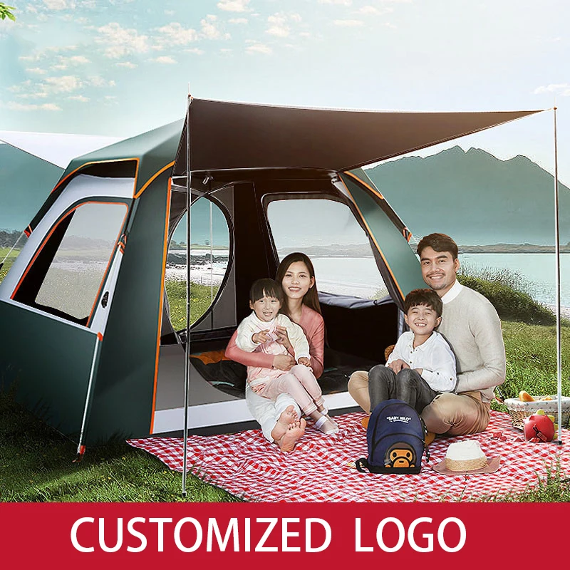 Factory Custom Wholesale Outdoor Camping Quick Open Simple Tentpromote sales