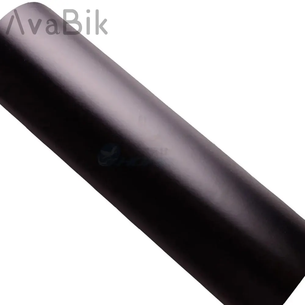 Car Stickers PVC Quality Matte Black Vinyl Wrap Film With Air Release Initial High Viscosity Glue For Car Door Sill Protection