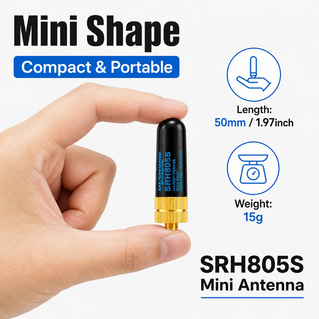 antena-mini-thumb-baofeng-srh805s-45cm-banda-dupla-136-174-400-470mhz-alto-ganho-para-radio-bidirecional-baofeng