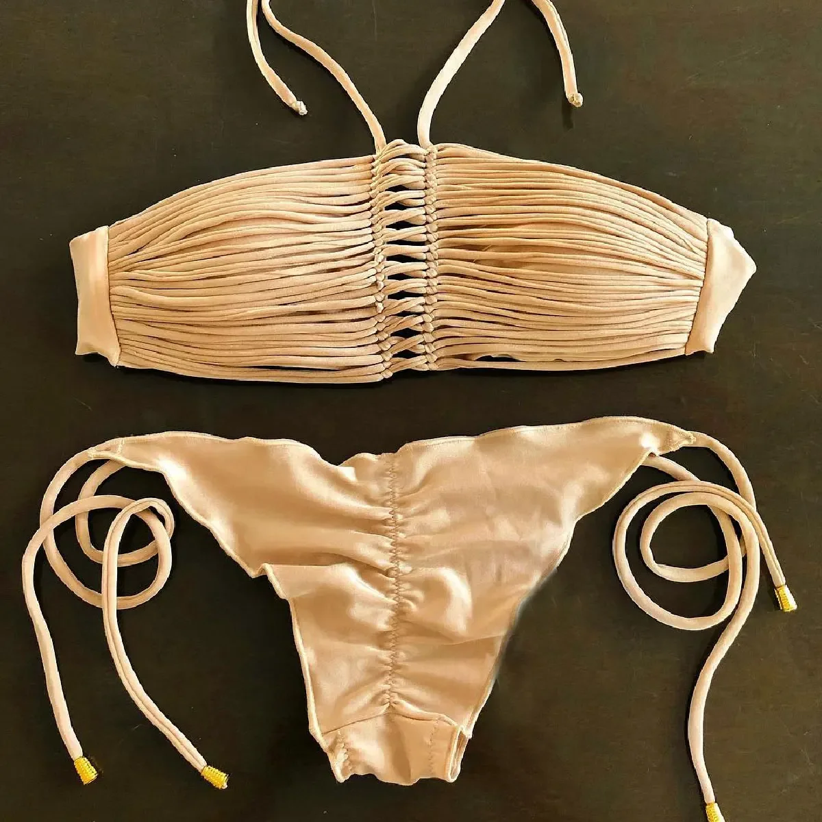

Sexy Bikini Swimsuit Brazilan Bikini Set Swimwear for Women High Leg Bandage Two Piece Bathing Suits Summer Female