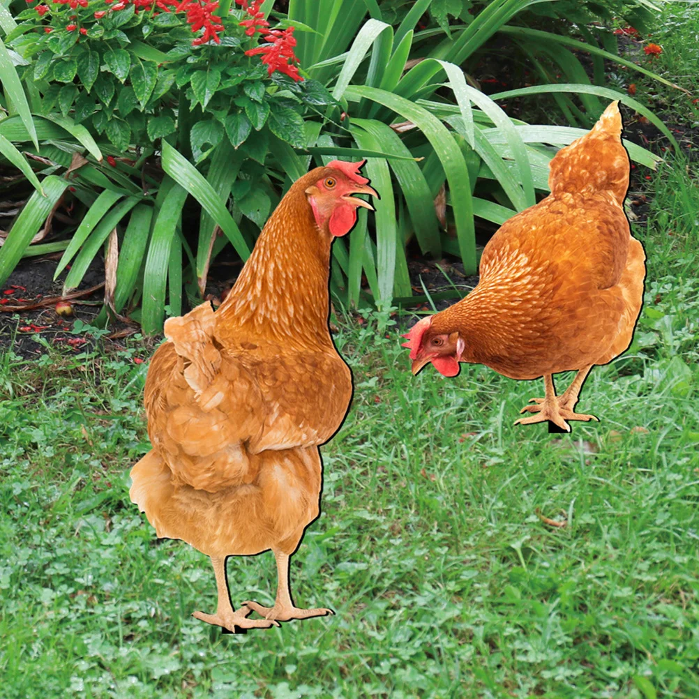 2Pcs Acrylic Garden… - image