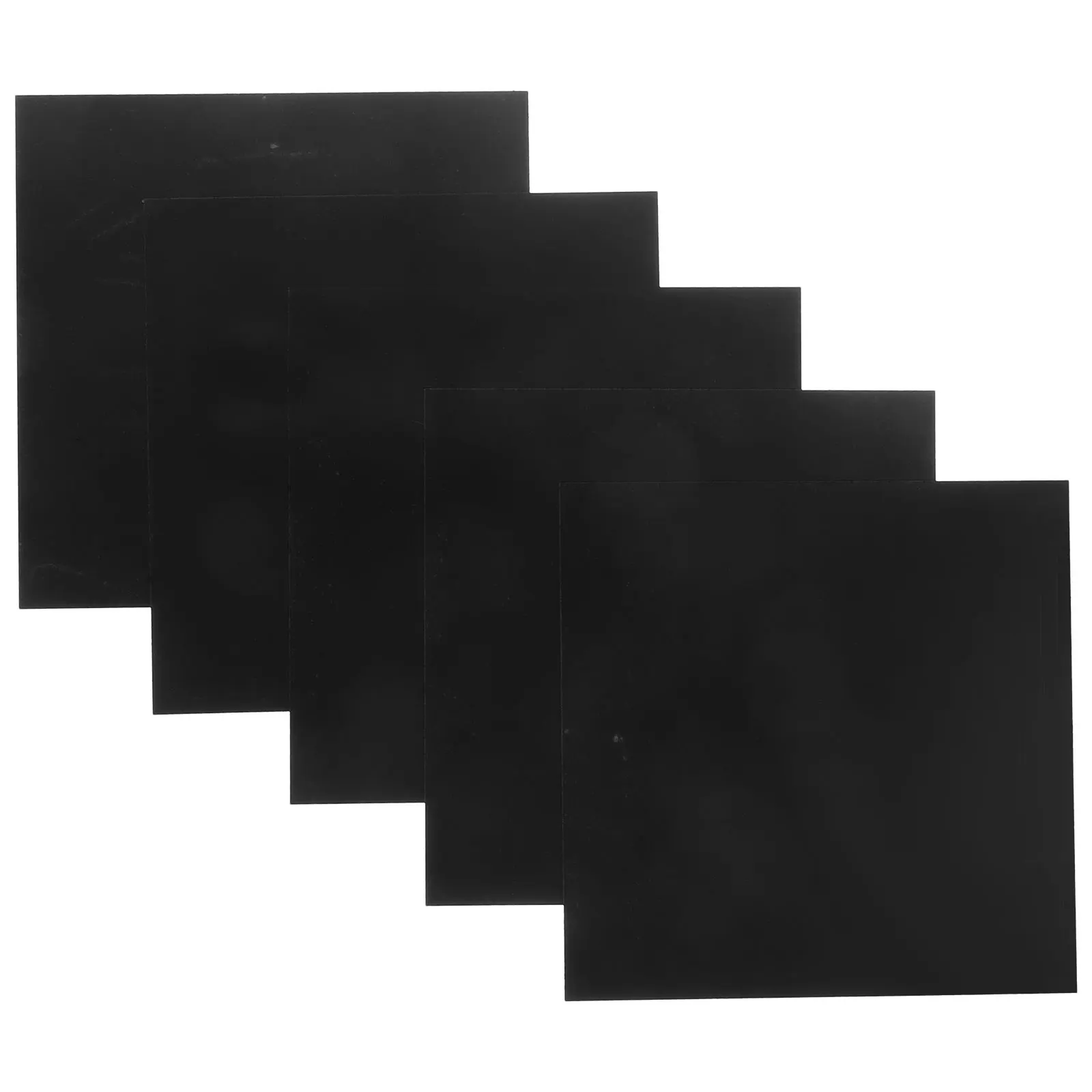 

5 pcs Black Aluminum Plate 5052 0.5mmx100x100mm Sheets for DIY Industrial Use Engraving Industrial Aluminum Plate Signs Metal