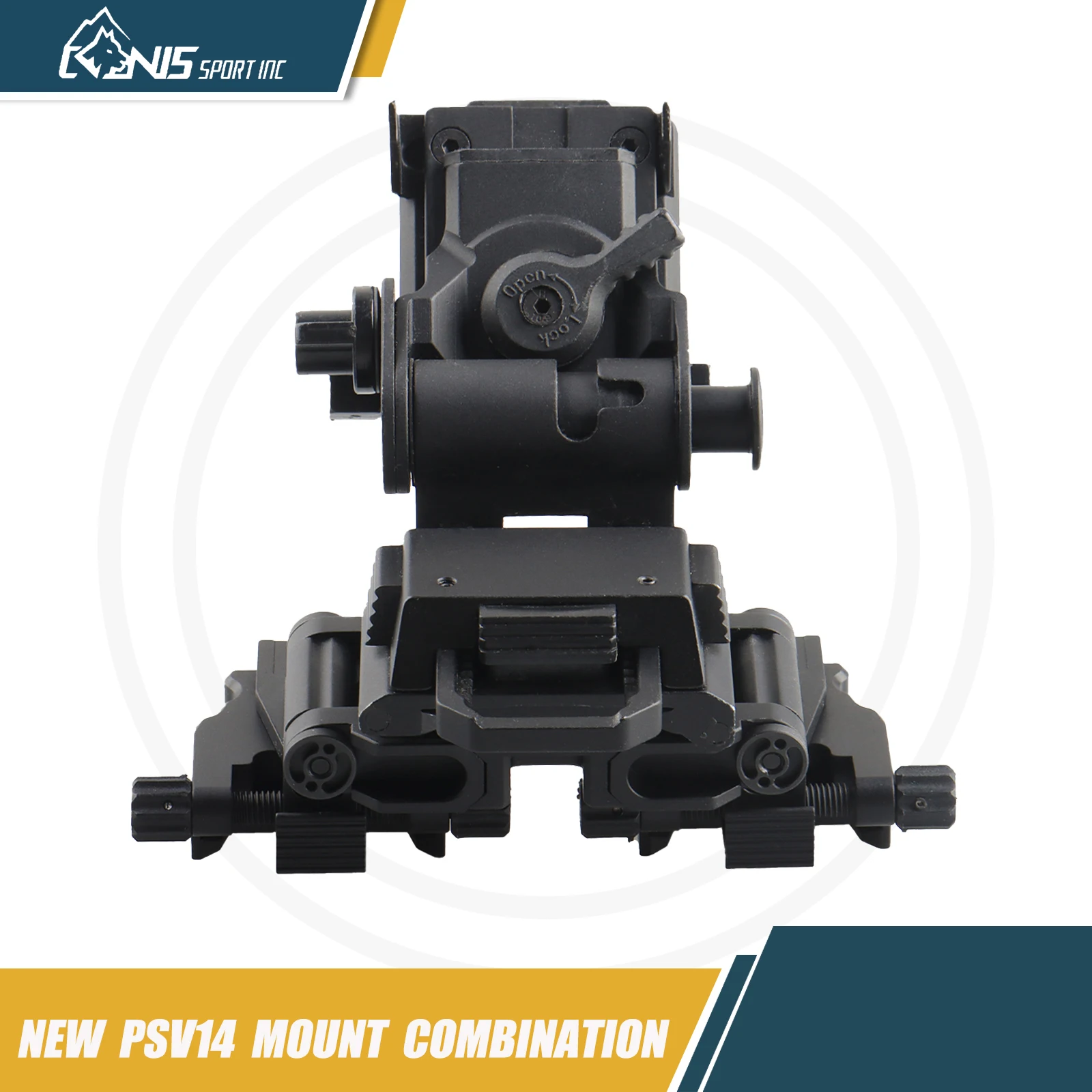 

CANIS SPORY INC Night Vision Goggles NVG Mount for L4G24 Metal Helmet Mount PVS15/18