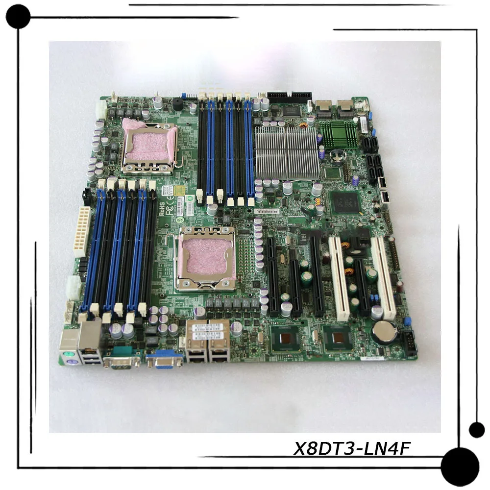 

X8DT3-LN4F For Supermicro 1366pin Server Motherboard Device Motherboard 4-port Network Cardb High Quality Fully Tested Fast Ship