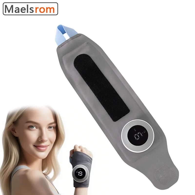 

Heating Hand Massager Glove - EMS Electric Massage for Carpal Tunnel & Arthritis Pain Relief, Adjustable Heat Therapy Hand