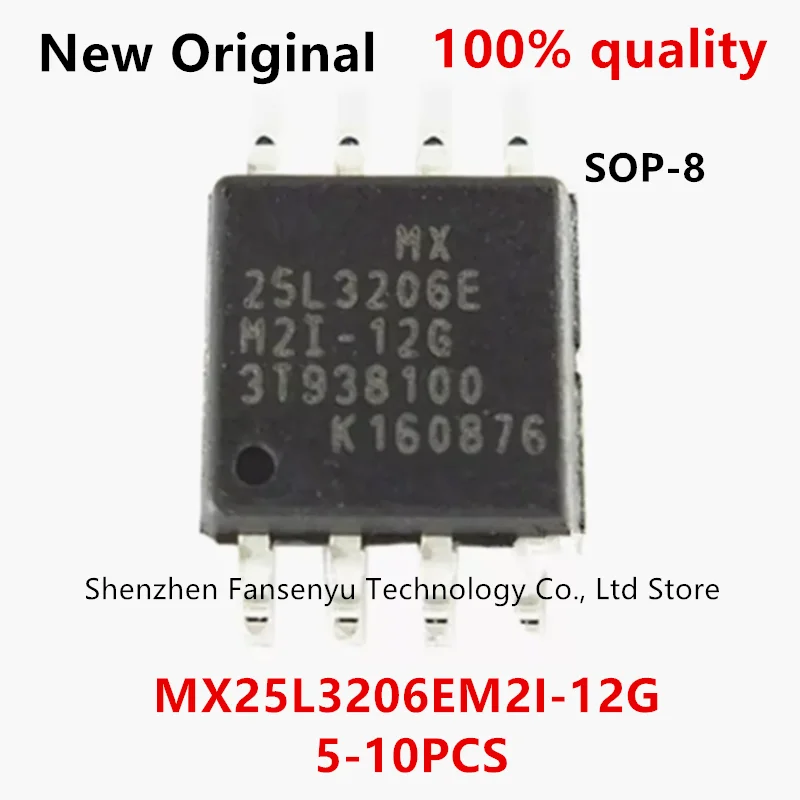 

(5-10piece)100% New 25L3206E MX25L3206E MX25L3206EM2I-12G sop8