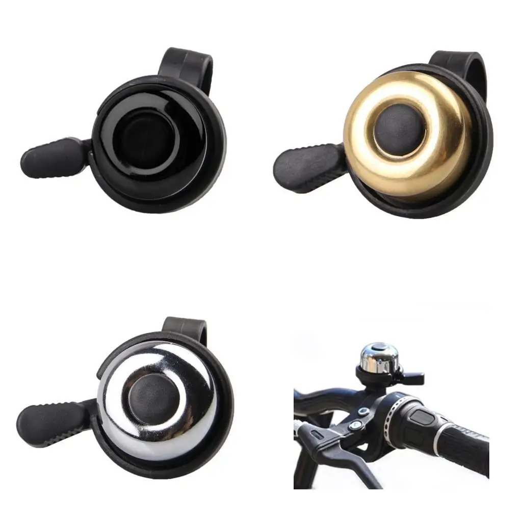 

R6FE Road Bikes Handlebars Horn Bike Rings Loud Sound Cycling Safety Bike Alarm Bells