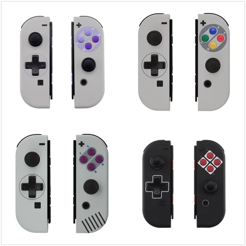 Imagen 1 del producto eXtremeRate Carcasa de repuesto JoyCon Shell Botones Controlador Funda para NS Switch JoyCon/OLED JoyCon - Serie Clásica