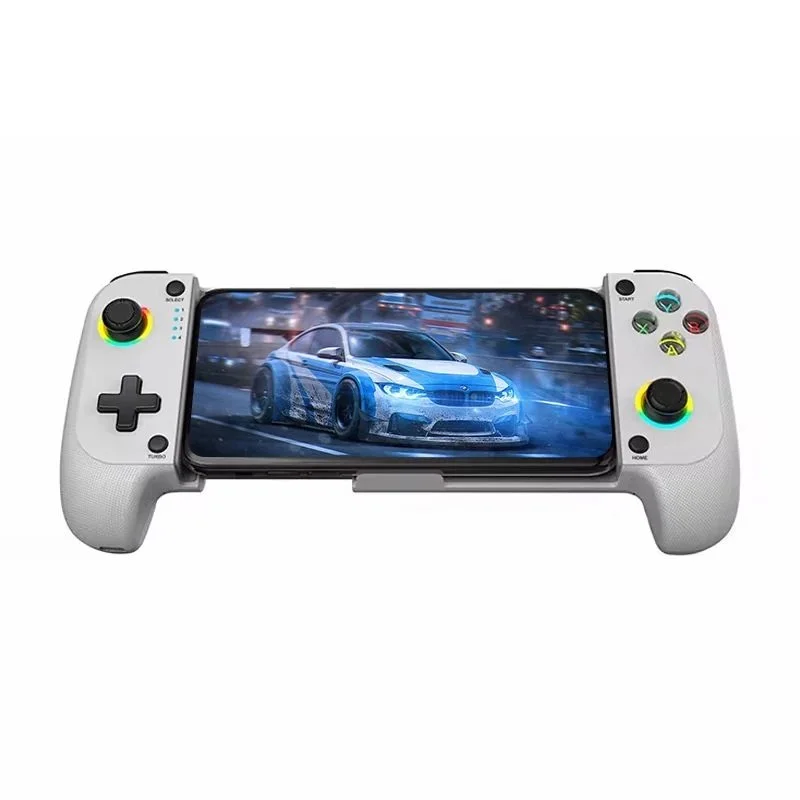 S STK-7009F Controller di gioco wireless estensibile Doppia luce RGB Hall Sense Joystick Pulsanti meccanici Maniglia multifunzione