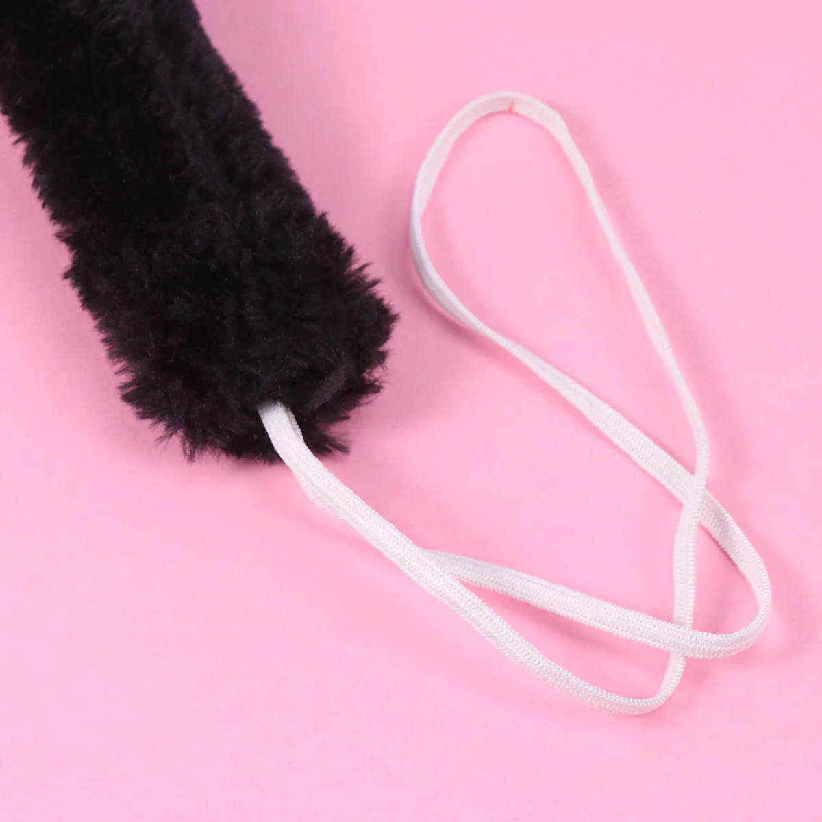 

Animal Tail Cartoon Cosplay Costume Black Funny Tail Design Performance Props for Party Cosplay Halloween Christmas Easter