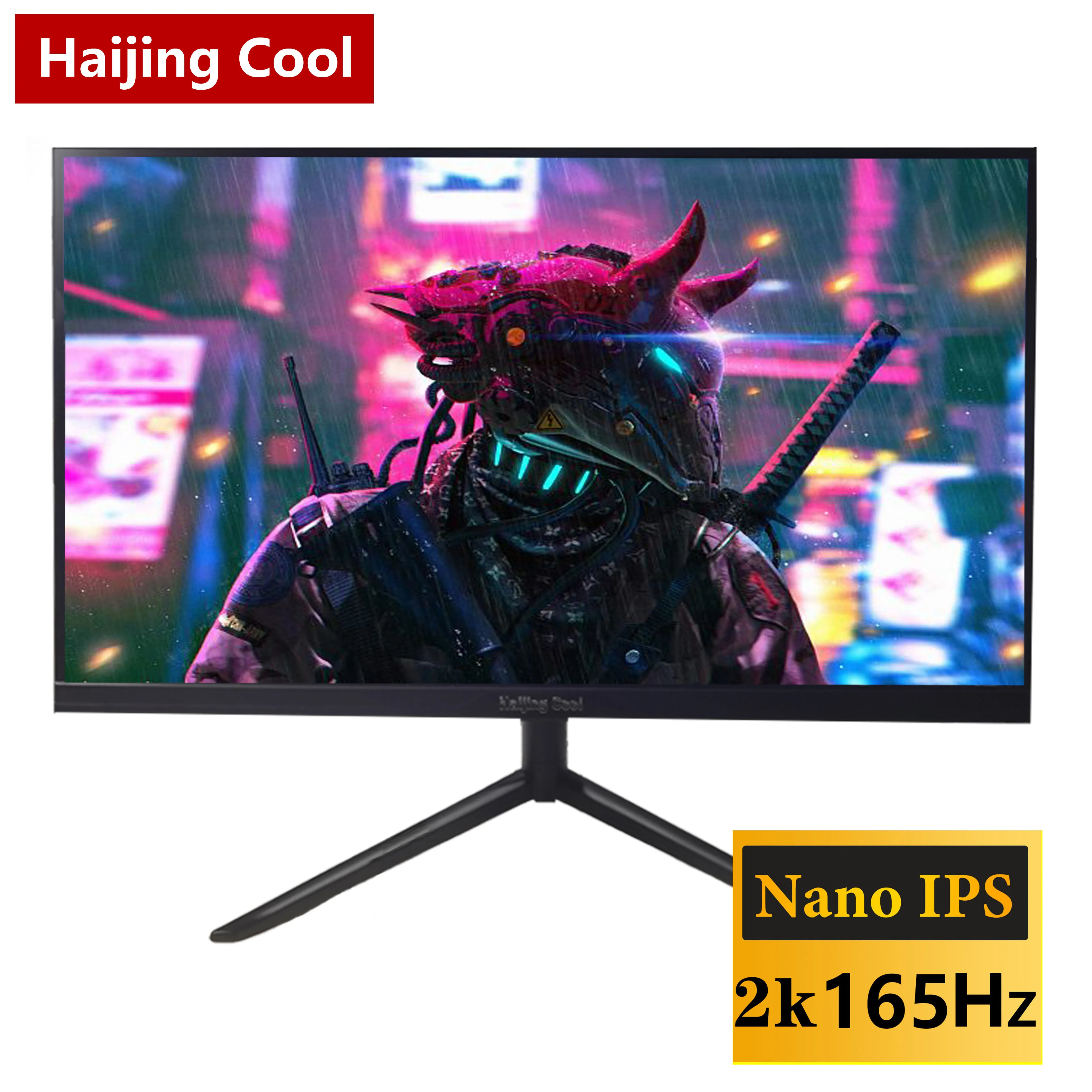 Computer Office IPS 27inch Type-c Uk Eu Plug 165Hz 144HZ Monitor Portatil 2k Pc Gamer LCD 2560*1440 Speaker USB Port For PS5 PS4