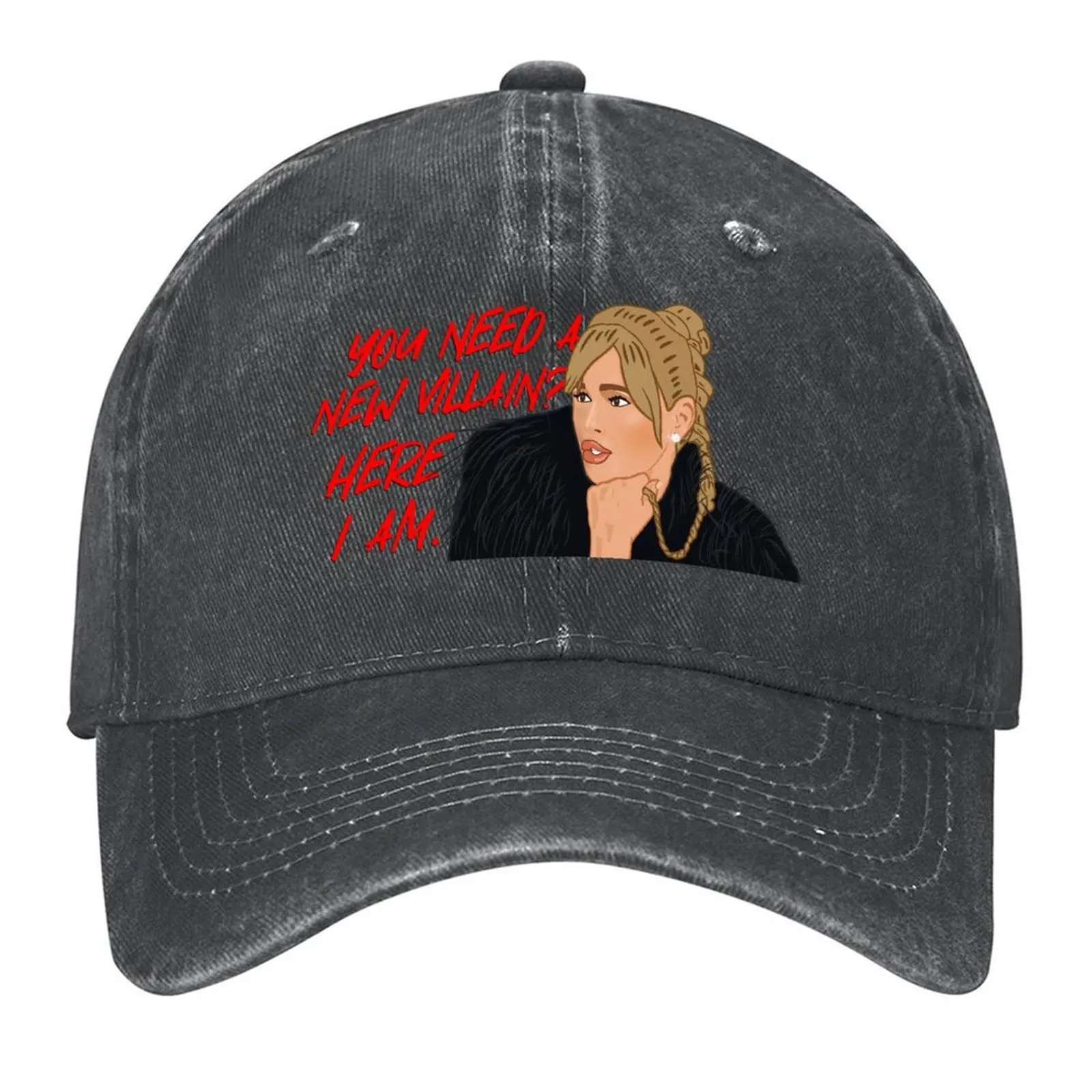 

2026 Diana Jenkins The Real Housewives Of Beverly Hills You Need A New Villain Here I Am Baseball Cap