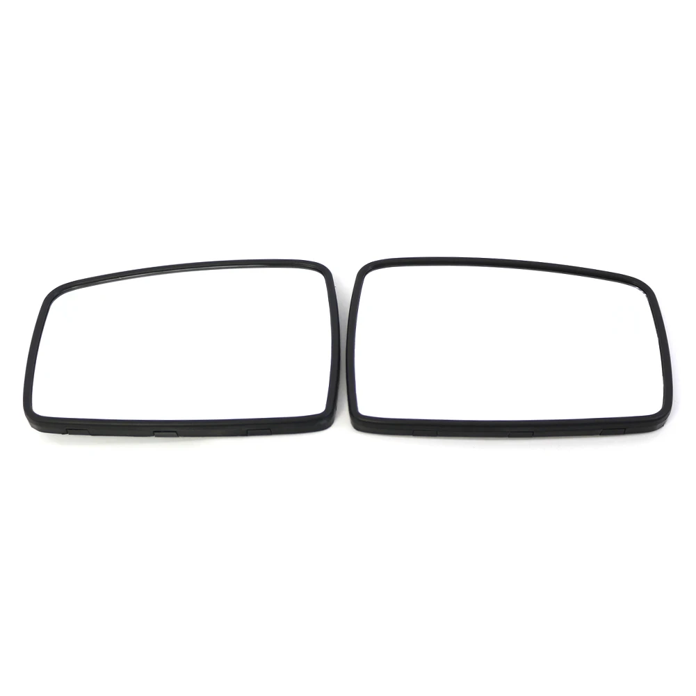 Car Exterior Mirror Glass Sides Power Heated 1Pair For Dodge Ram 1500 2500 2013-2018 68079362AA/68079363AA