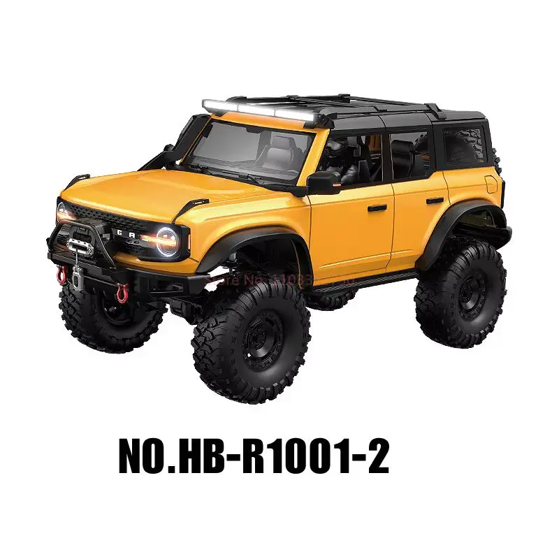 Nuevo HB-R1001 vehículo todoterreno Ford Wrangler simulado 1:10 tracción en las cuatro ruedas vehículo de Control remoto profesional regalos de navidad