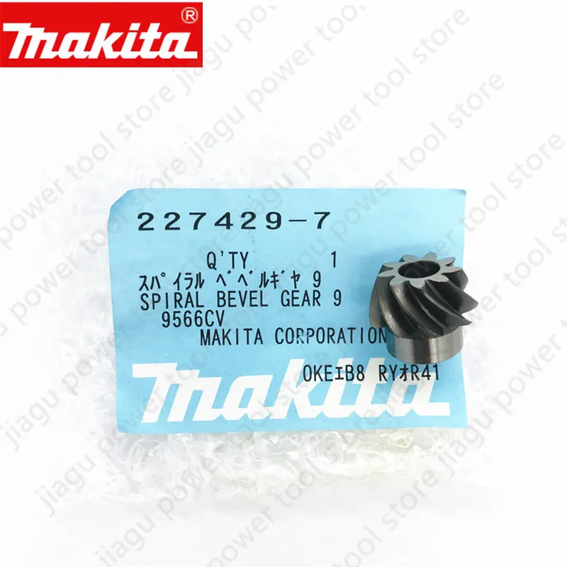 Imagem -04 - Makita-conjunto de Engrenagens Cônico Ferramentas de Peças 2274302 Mais 2274297 Fits 9566c 9566cv Sg1250