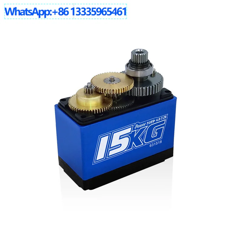 New PowerHD LW15MG Full Waterproof Metal Tadamiya Rally Car Servo Off-Road Vehicle Short Truck Ship Model
