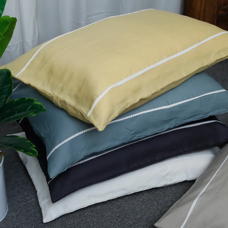 

1/2 Pcs High Quality 100% Pure Linen Pillow Case Natural Flax Pillow Cover Minimalism Style Pillowcase 48x74cm