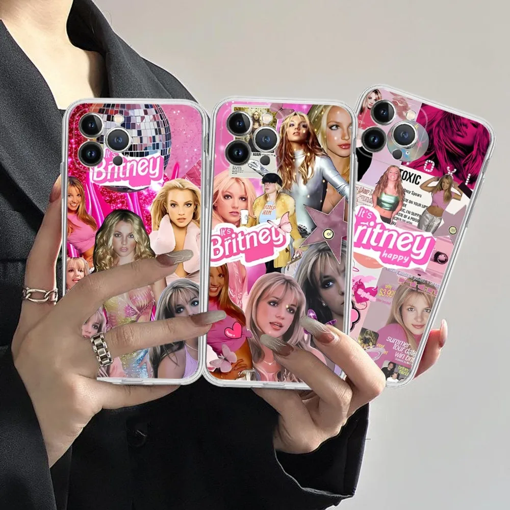 Britney Spears Phone Case Silicone Soft For Iphone 14 13 12 11 Pro Mini XS MAX 8 7 6 Plus X XS XR Cover