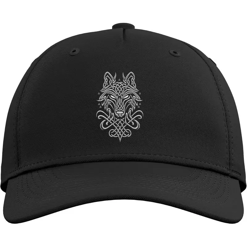 Venrir Wolf Valhalla Norse Mythology Viking Wolf Adjustable Baseball Hat