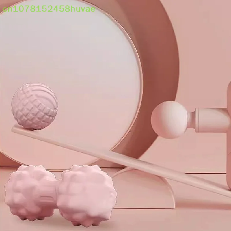 1PC TPR Floating Point Muscle Relaxation Massager Light Massage Adsorption Ball Relieves Pain Reusable And Washable