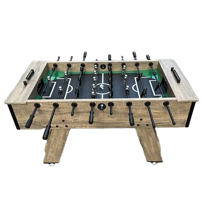 

Luxury Design 5 Soccer Table Wooden Baby Foot Foosball Soccer Game Table with Accessories