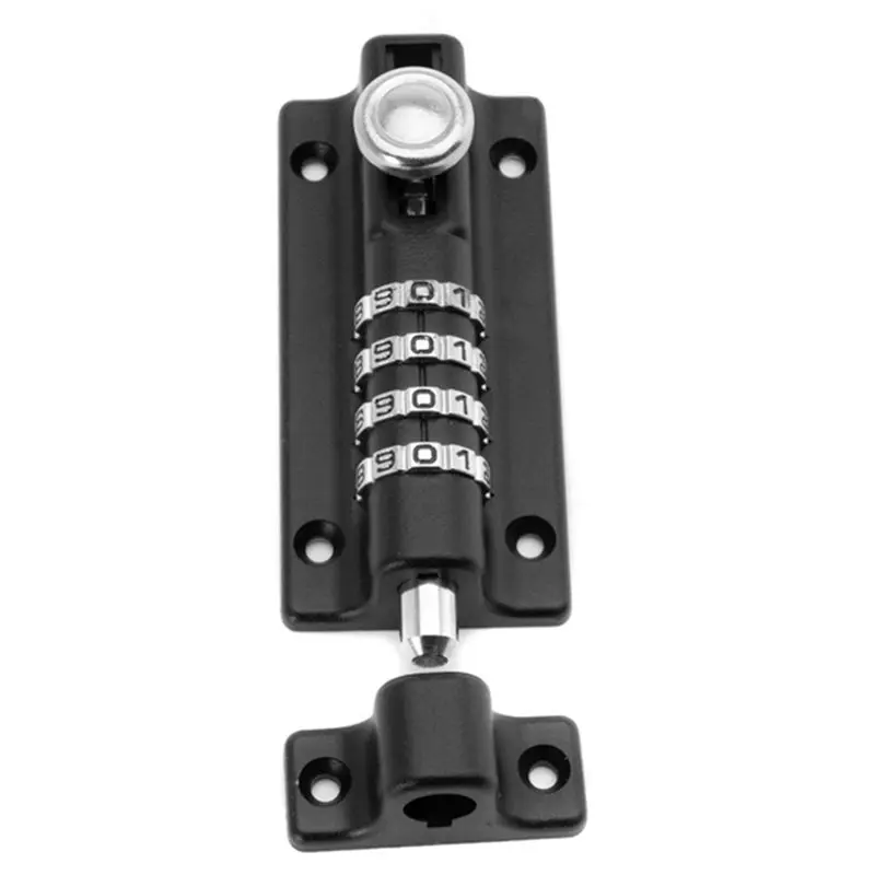 PORK- Heavy Duty Mechanical Password Lock-Deadbolt For Wooden Doors, Gates& Sheds Outdoor Waterproof Design
