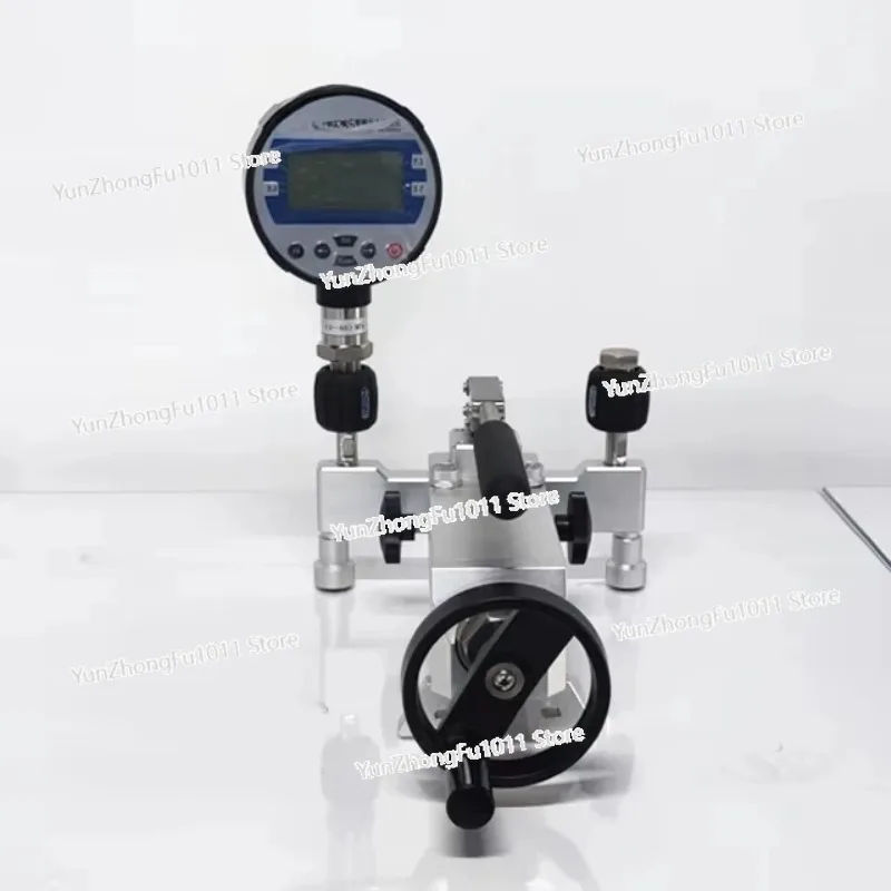 

70MPa Portable Hydraulic Pressurized Calibrator Pump Water Oil Pressure Calibration Pump HSIN615 Pressure Gauge Test Comparator