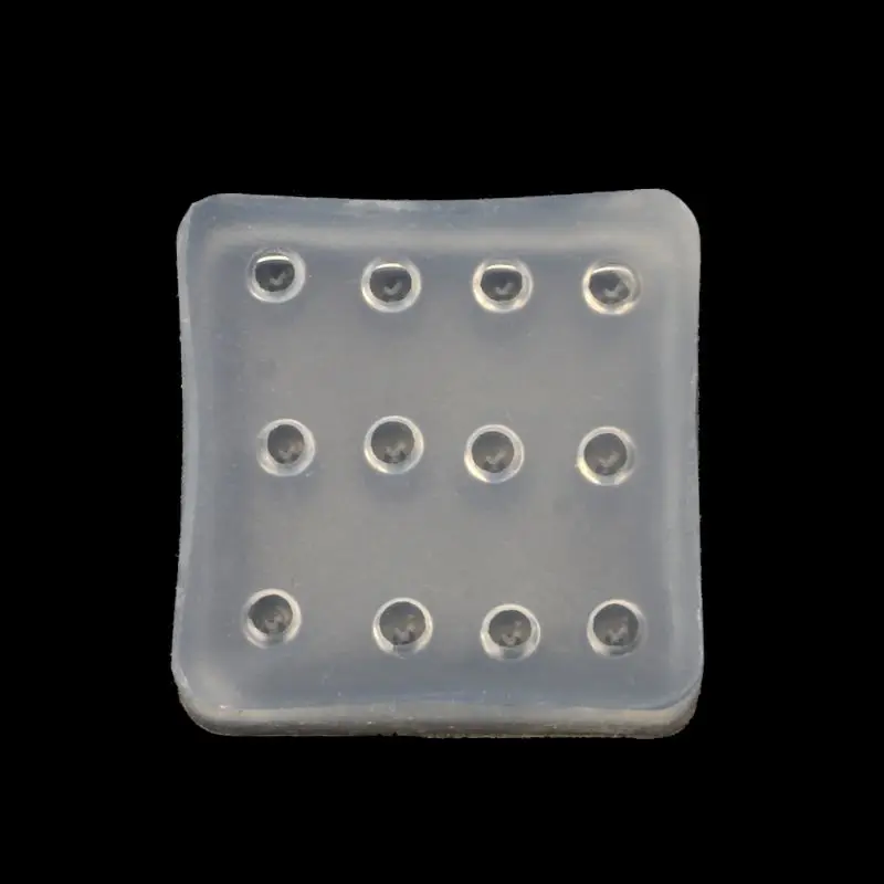 Jewelry Bead Resin Mold Round Opal Silicone Mold Decorative Bead for Jewelry Making Bracelet Bead Diameter 4mm DIY Tool