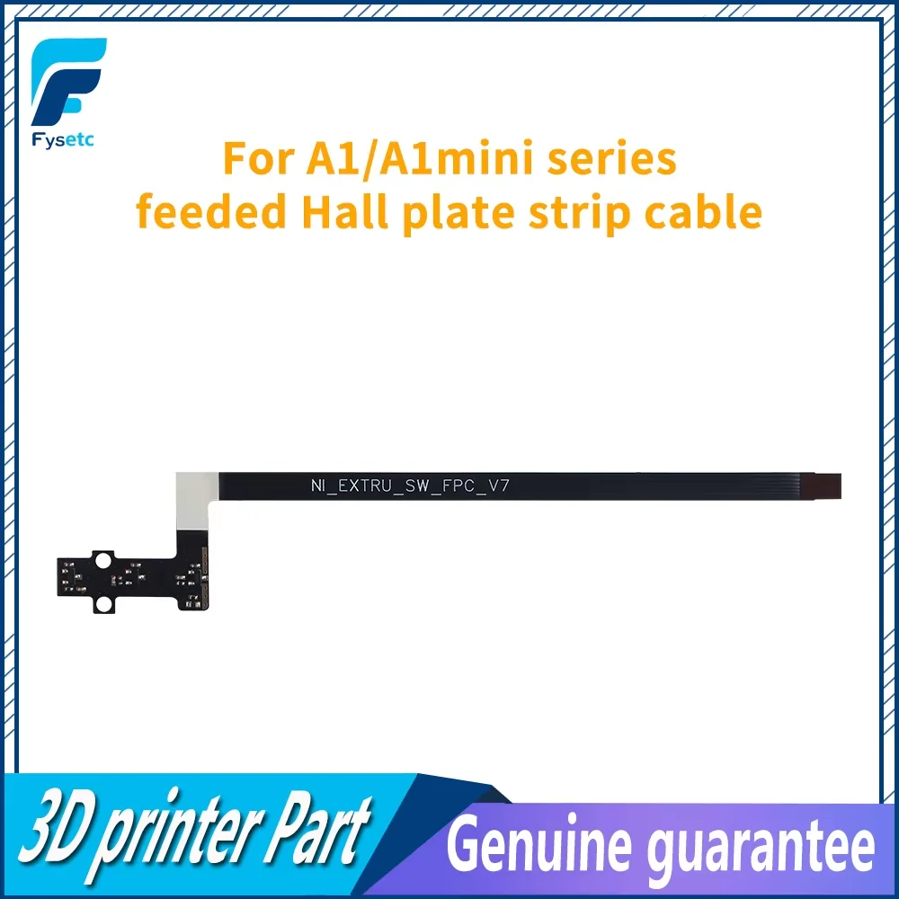 For Bambu A1/A1 Mini Series Feeded Hall Plate Strip Cable For Bambu A1/A1 mini 3D Printers Parts  ﻿