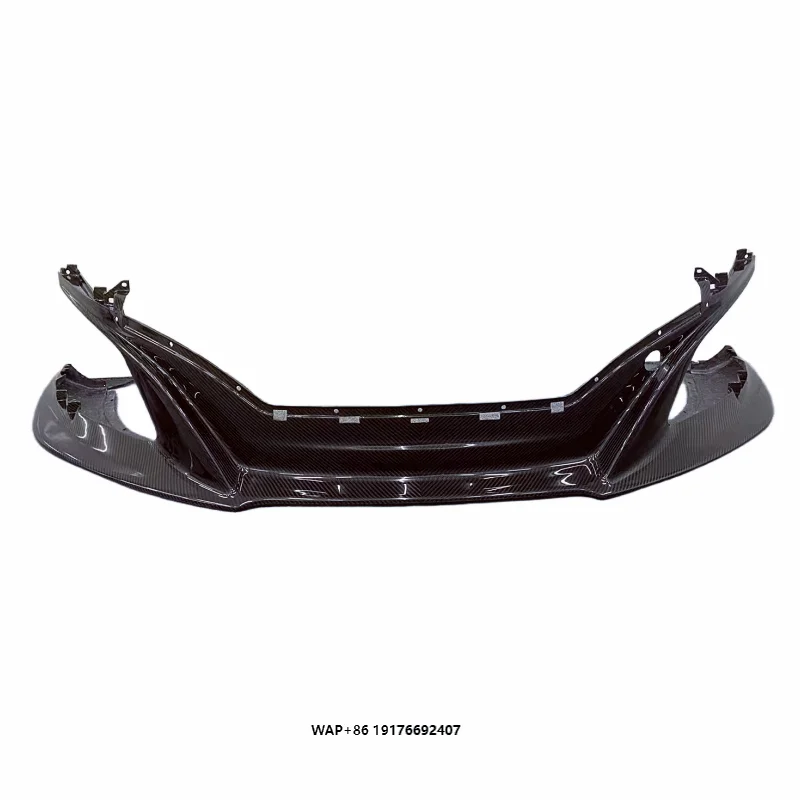 

OEM Style Dry Carbon Fiber Front Bumper Edge Front Lip for McLaren 12C 650S Body Kit