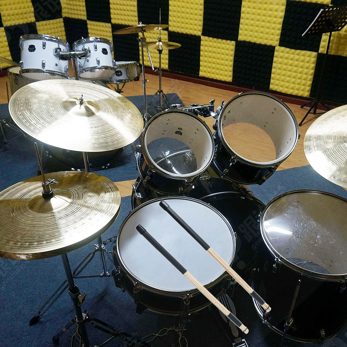 

Bamboo drum Jazz drum brush Drum brush sticks Wood drum