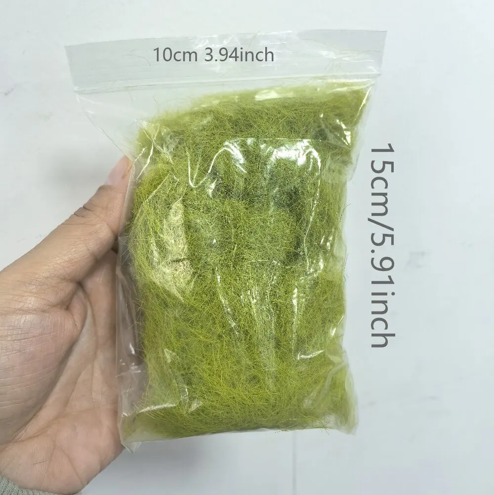 Static Grass Terrain 8-12MM Diorama Grass Model Grass Diorama Supplies Terrain Model Kit Sand Table Simulation Landscape