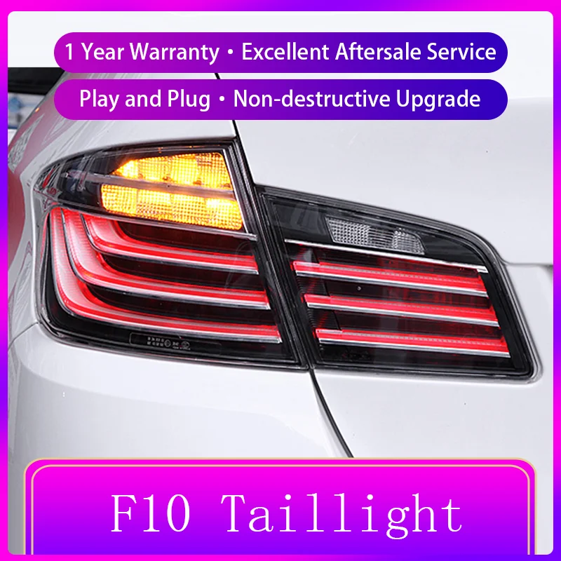 Taillight FOR BMW 5 Series F18 F10 520 525 530 2010-2017 Tail Light DRL Rear Lamp Upgrade LED Configure Auto Tools Car Accessory