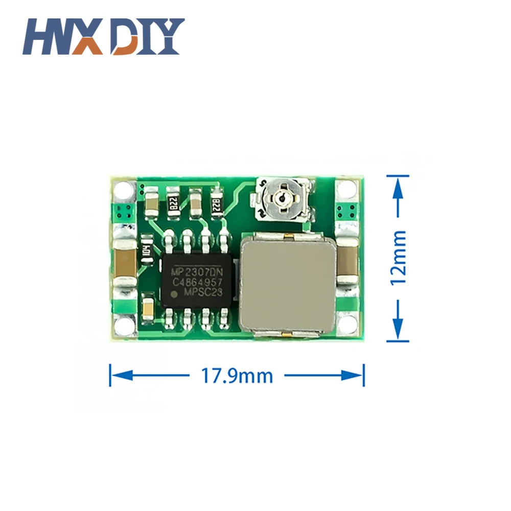 5/10Pcs Mini360 DC-DC Buck Converter Step Down Module 4.75V-23V Naar 1V-17V 17X11X3.8Mm SG125-SZ +