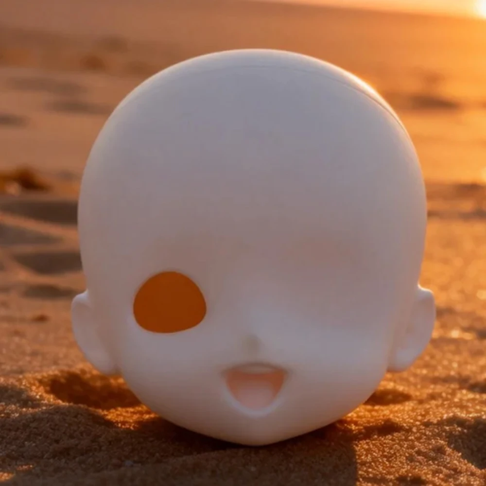 

Голова куклы BJD 1/4, аниме-стиль, с мигающими глазами, из полимерной смолы, для самостоятельной сборки, без макияжа, игрушка, подарок для девочки