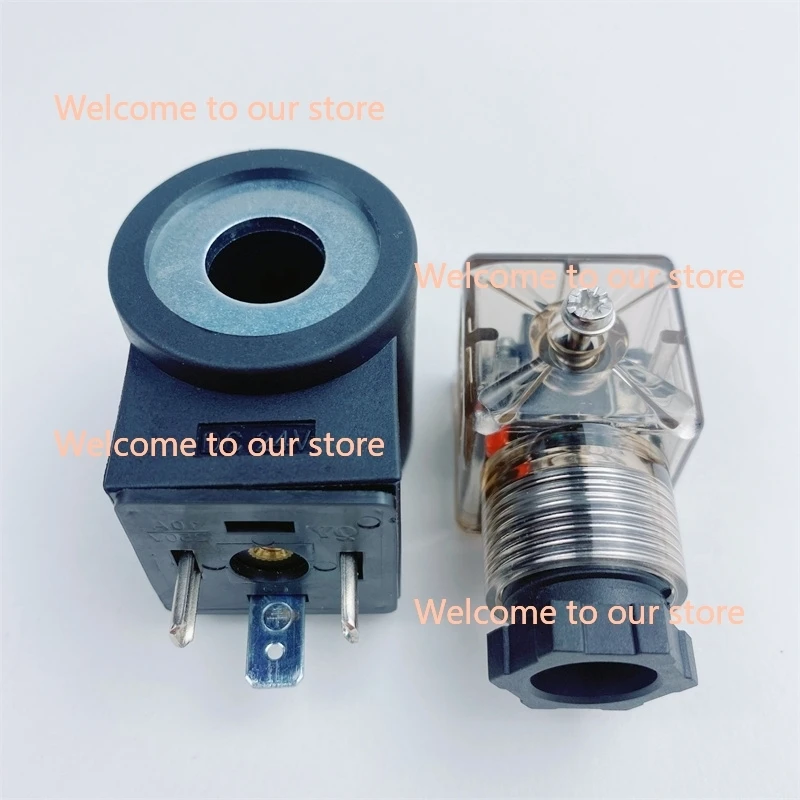 Electric forklift hydraulic solenoid valve insert coil inner hole 13mm high 37mm AC220V DC24V