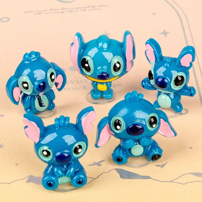 10 Pcs New Mini Kawaii Cartoon Big eared monster Series Resin Scrapbook Diy Jewelry Children Gift Hairpin Accessories