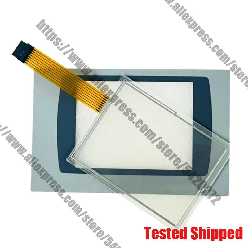 

New TPI#1290-002 Rev 77158-181-52 HMI PLC touch screen panel membrane touchscreen