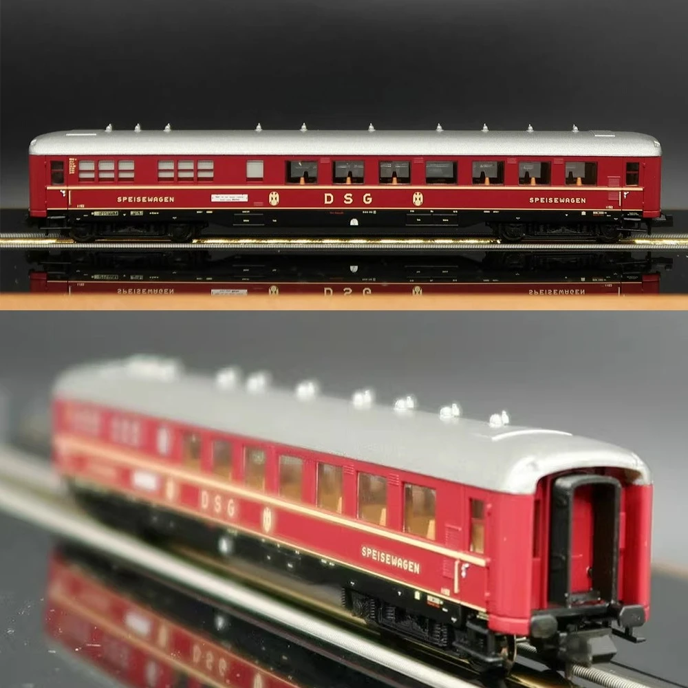 N Type 1/160 Toy Train 881910 DB Three-generation Passenger Carriage Four section Carriage Set Adult Toy Gifts