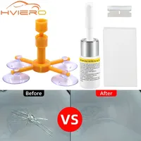 Windshield Repair Kit Scratche Quick Fix Car Styling Cracked Glass Windscreen Resin Sealer DIY Auto Window Screen Polishing Tool