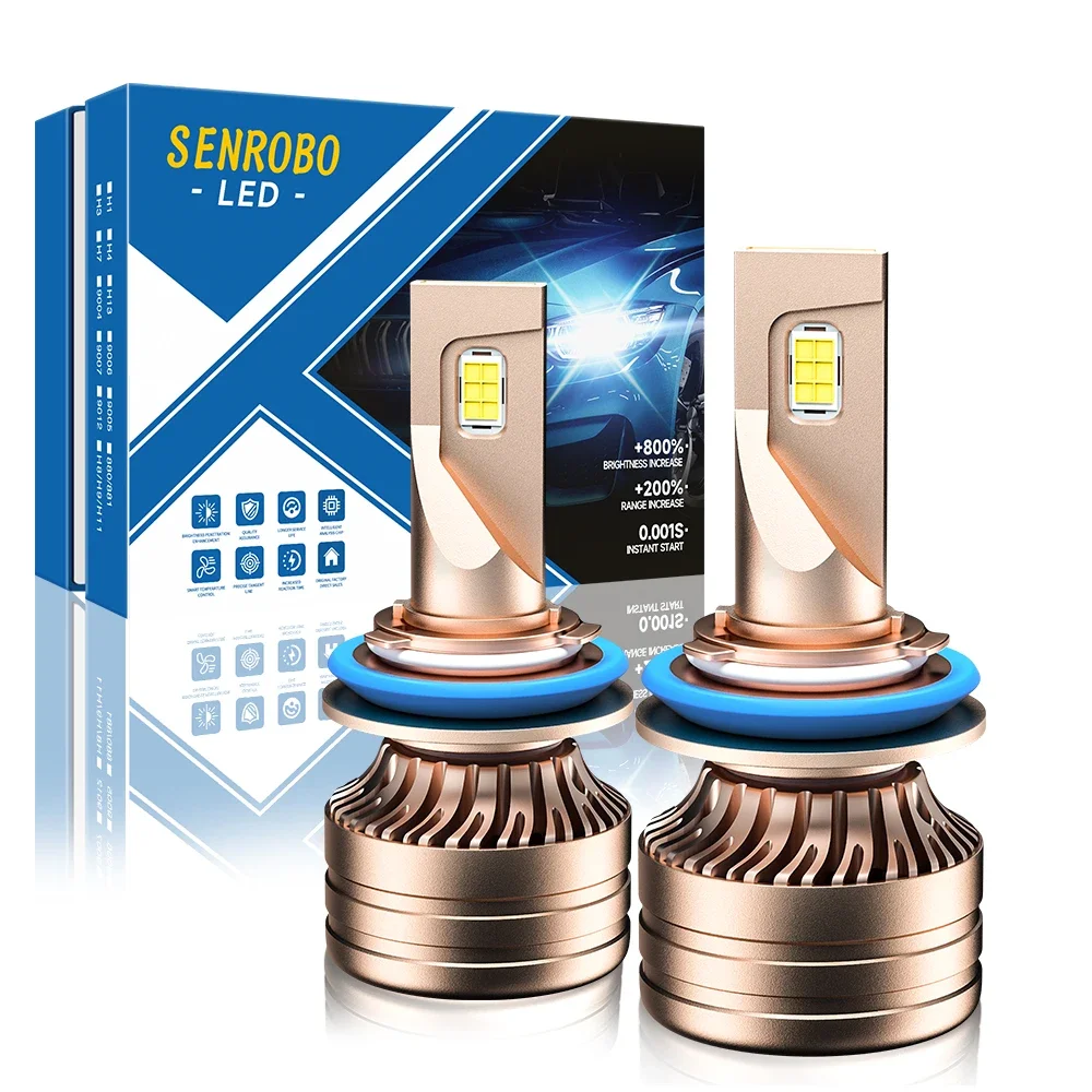 

260W H7 H4 H11 LED CANBUS Lamp 9005 HB3 9006 HB4 H8 H9 9012 HIR2 Car LED Headlight Bulb 26000LM 12V 24V Auto Headlamp