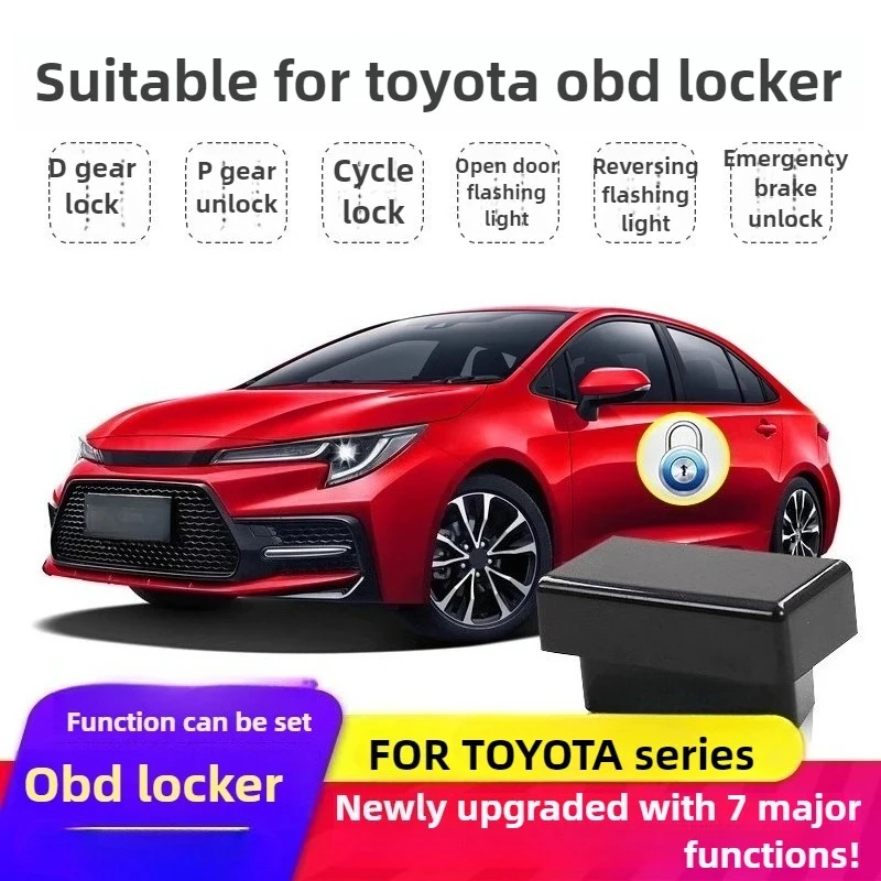 AUTO Locker Windows Closer Glass Lift OBD for Toyota Rav4 Corolla Camry Levin Highlaner Wildlander Car Windows Accessories