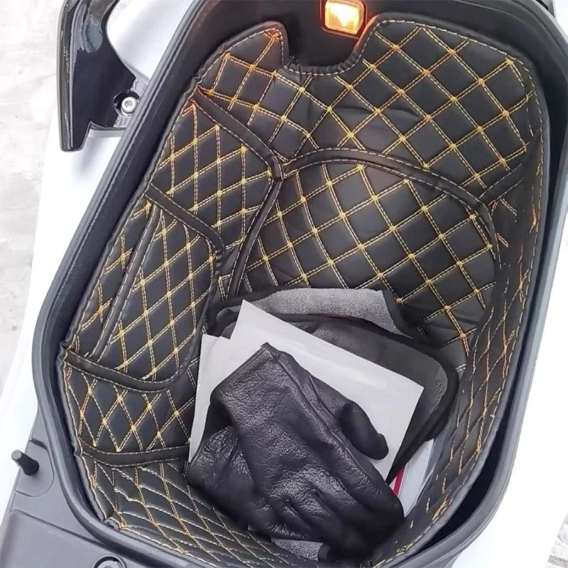 For SYM MAXSYM TL500 TL508 Motorcycle Storage Box Seat Bucket Liner Cushion Shockproof Abnormal Noise Prevent Scratches