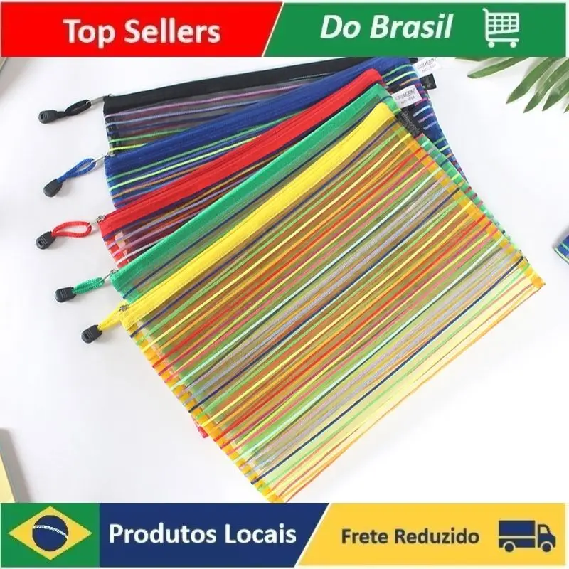 Natal  P/G  Estojo Multiuso Bolsinha Nylon Colorido Descartavel  Promoções