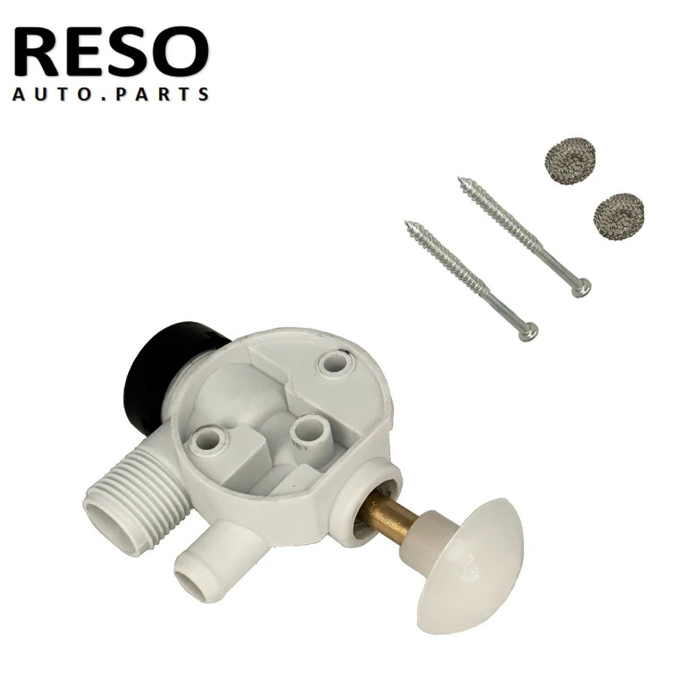 RESO    RV Water Valve Kit Upgraded Toilet Water Valve For Dometic Sealand  385314349